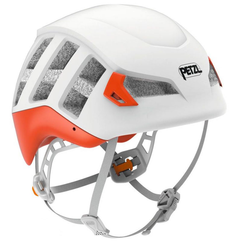 helmet PETZL Meteor red/orange